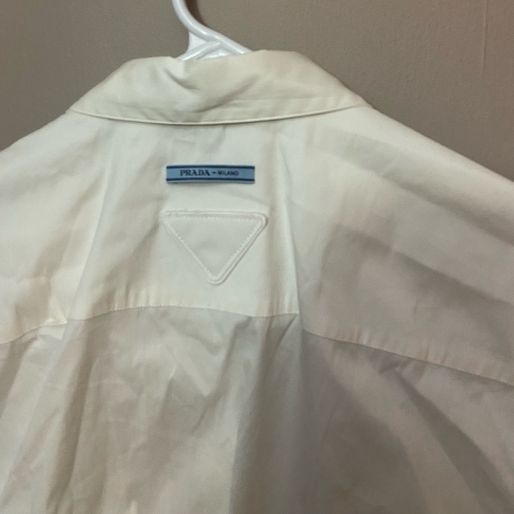 Prada Button Down Long Sleeve Top